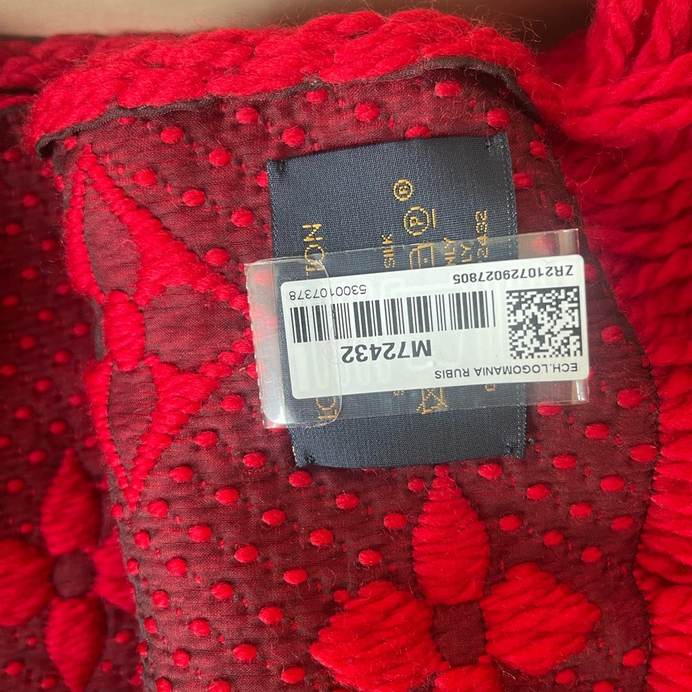 LV Logomania scarf m72432